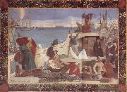 Marseilles,Gateway to the Orient Pierre Puvis de Chavannes